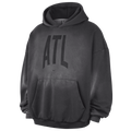 Nike Atlanta Hawks Wash Hoodie - Nike Gray