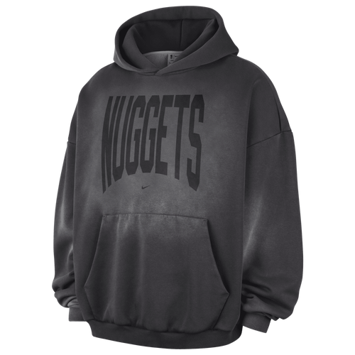  - Nike Nuggets Wash Hoodie - Gray
