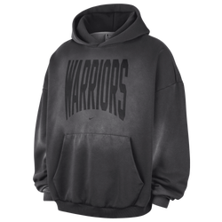 Men's - Nike Warriors Wash Hoodie - Gray