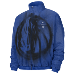 Men's - Nike NBA Dri-FIT GM Woven Loud Jacket - Game Royal/Game Royal/Black