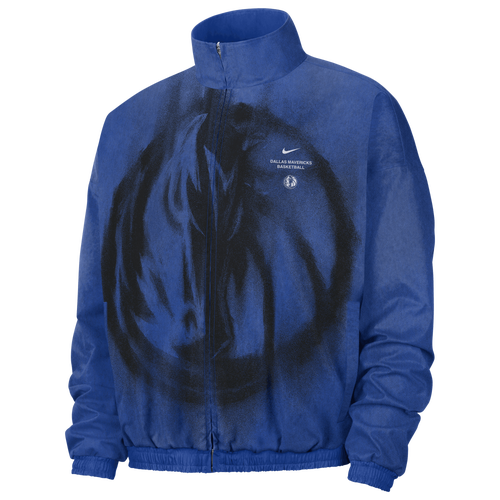 MENS - Nike NBA Dri-FIT GM Woven Loud Jacket - Game Royal/Black
