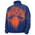 Nike NBA Dri-FIT GM Woven Loud Jacket - Nike Brilliant Ornge/White Rush Blue