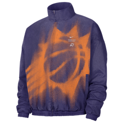 Men's - Nike NBA Dri-FIT GM Woven Loud Jacket - Black/New Orchid/White