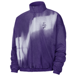 Men's - Nike NBA Dri-FIT GM Woven Loud Jacket - Field Purple/White/Valor Blue