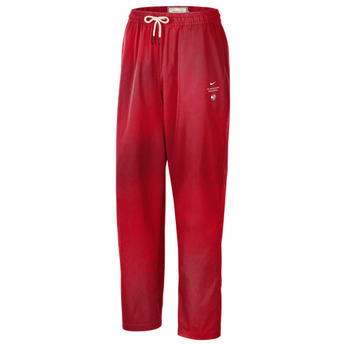 Nike Mens NBA Dri-FIT GM Woven Loud Pants - Amarillo/University Red Size XXL