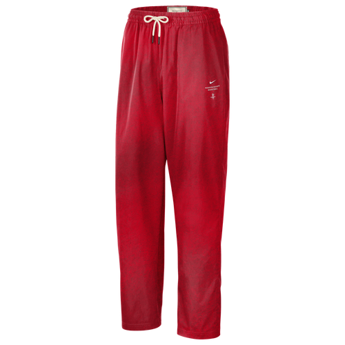 Nike Men's Red, Yellow Houston Rockets 2026 Game Theather Loud On Court Anthem Pants - Red, Yellow