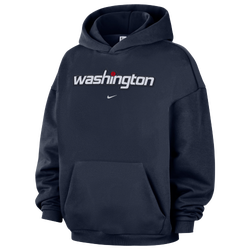 Men's - Nike Wizards Wordmark Standard Issue Hoodie - Navy