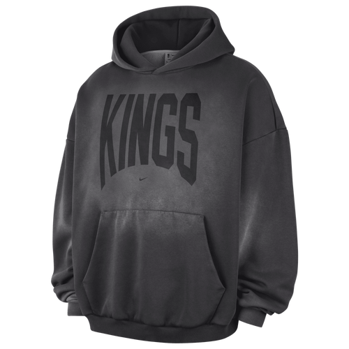 MENS - Nike Kings Wash Hoodie - Gray