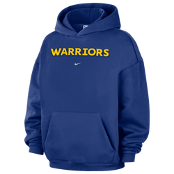Men's - Nike Warriors Wordmark Standard Issue Hoodie - Blue