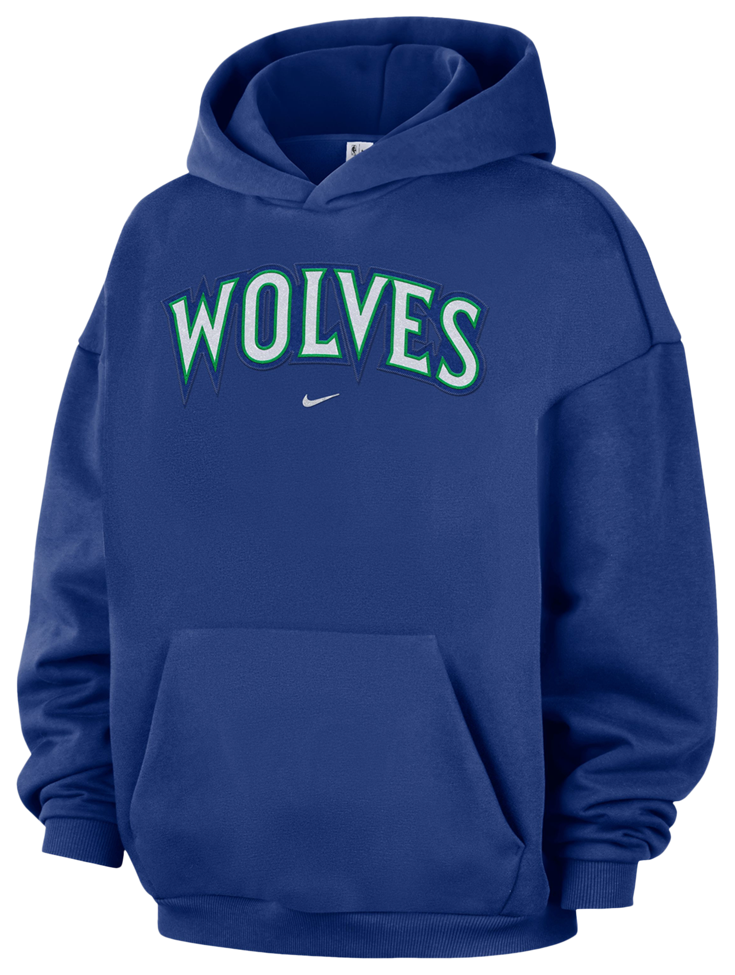 Nike Timberwolves Wordmark Standard Issue Hoodie - Men's