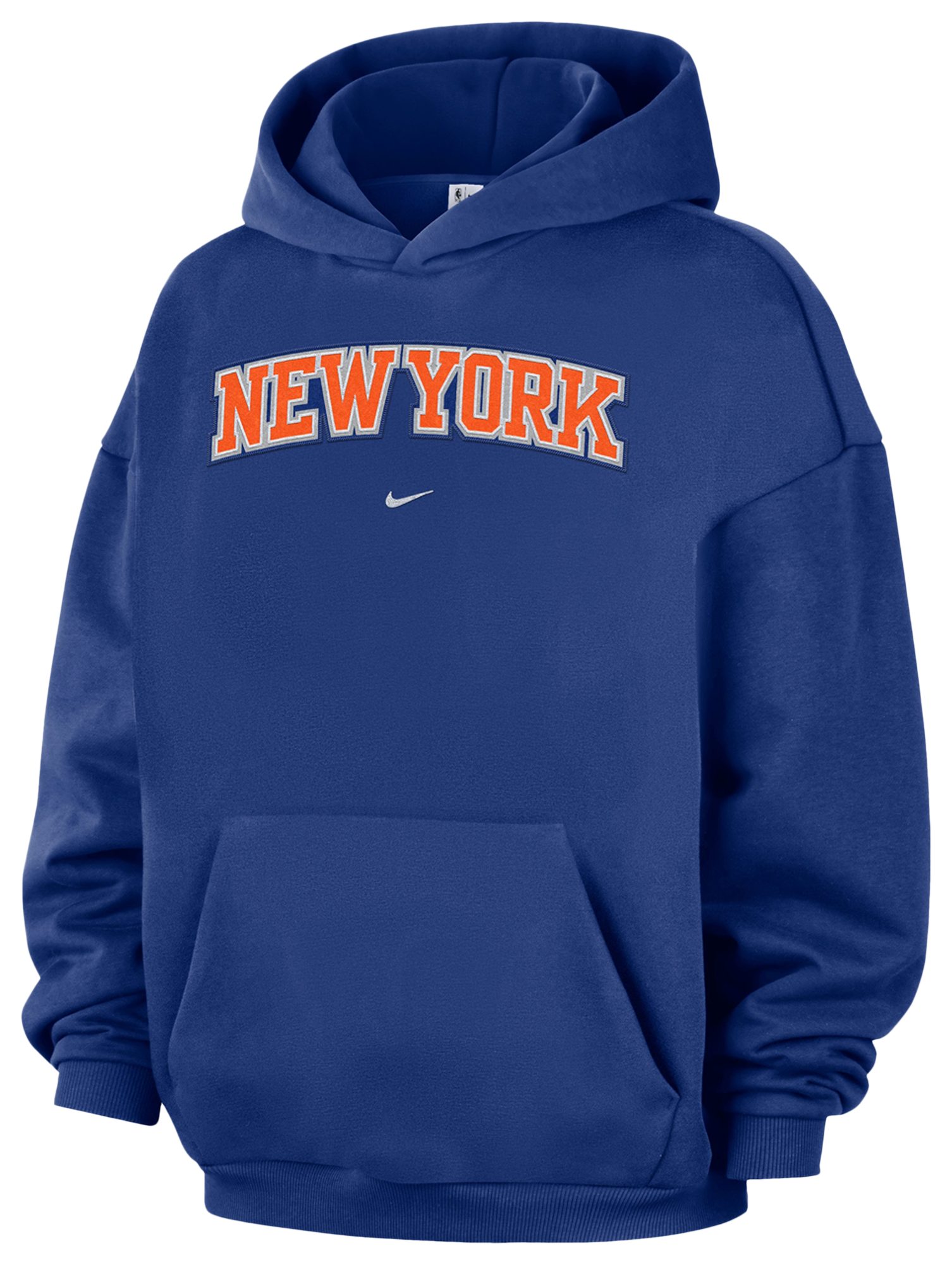 Nike Knicks Wordmark Standard Issue Hoodie - Men's