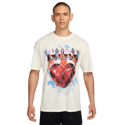 Men's - Nike Loose OC EE-X Heart T-Shirt - White/Red