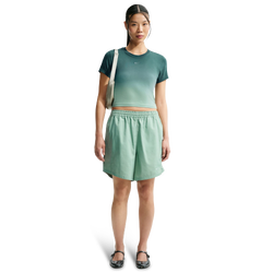 Women's - Nike NSW Chill Crop PNX Dip Dye T-Shirt - Steam/Mineral Slate