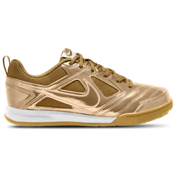 Boys' Grade School - Nike Gato LV8 - Metallic Gold/White