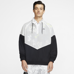 Men's - Nike Paradise Skate Quarter Zip Jacket - Black/Black