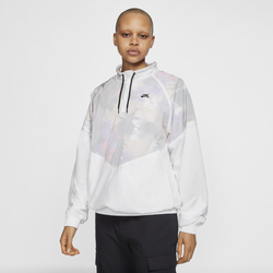 Men's - Nike Paradise Skate Quarter Zip Jacket - White/Black