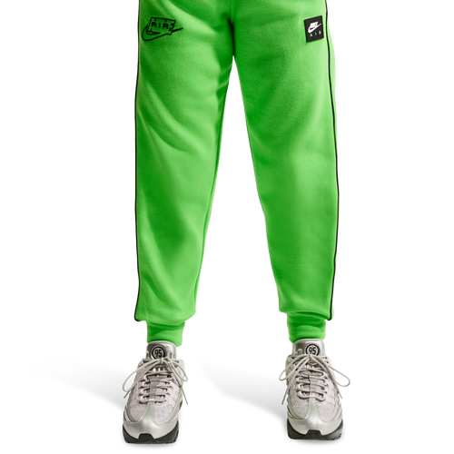 Nike Air Fleece Jogger - Nike Black/Mean Green