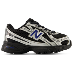 Boys' Toddler - New Balance 740 Bungee Lace - Black/Team Royal