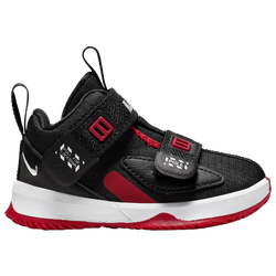 Boys' Toddler - Nike LeBron Soldier XIII - Black/White/University Red
