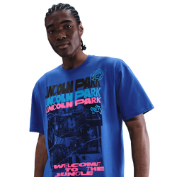 Men's - Nike NSW Max 90 NY 25 Short Sleeve T-Shirt LP - Game Royal/Black