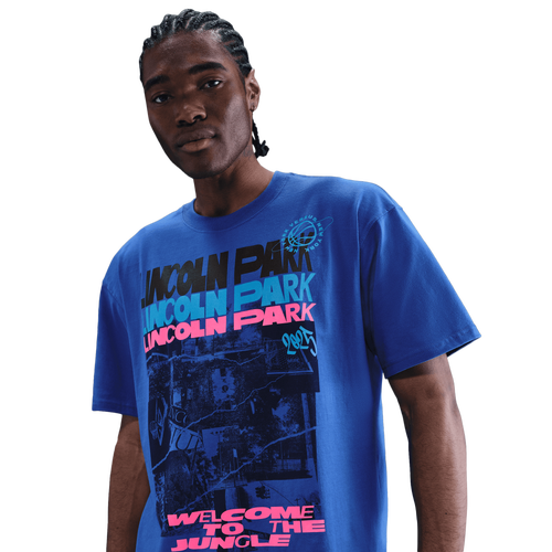 MENS - Nike NSW Max 90 NY 25 Short Sleeve T-Shirt LP - Game Royal/Black