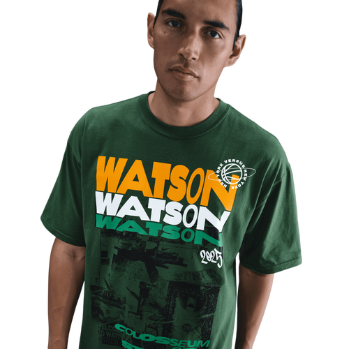 Nike Mens  Nsw Max 90 Ny 25 Short Sleeve T-shirt Wats In Green