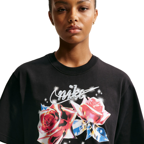  - Nike Classic Boxy Rose T-Shirt - Black