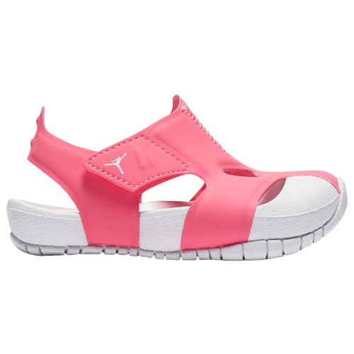 

Girls Infant Jordan Jordan Flare Sandals - Girls' Infant Shoe White/Pink Size 08.0