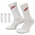 Nike Everyday Elevated Futura Crew Socks 3 Pack - Adult Team Crimson/Game Royal/Sail