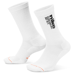 Adult - Nike Everyday Elevated MGFX Crew Socks 2 Pack - White/White/Black