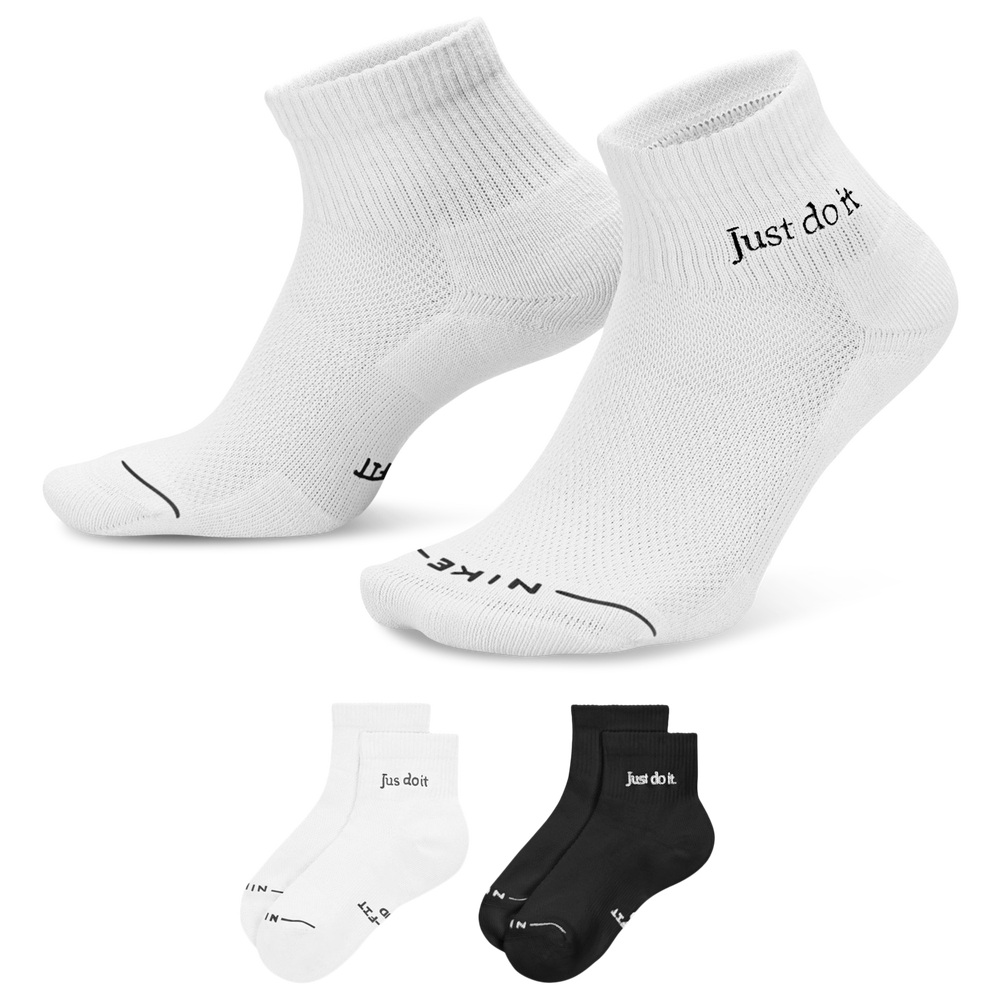 Representative product-family photo: Nike Everyday Elevated JDI Ankle Socks 2 Pack. Pictured option and availability are unverified.