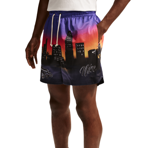  - Nike Guava Dri-FIT Practice Mesh 5" Shorts - Court Purple/Black Pale Ivory