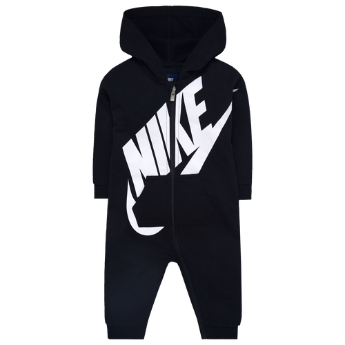 

Boys Infant Nike Nike Play All Day Coverall - Boys' Infant Black/Black Size 24MO