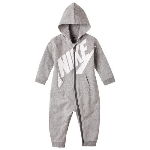 

Boys Infant Nike Nike Play All Day Coverall - Boys' Infant Gray/Gray Size 18MO