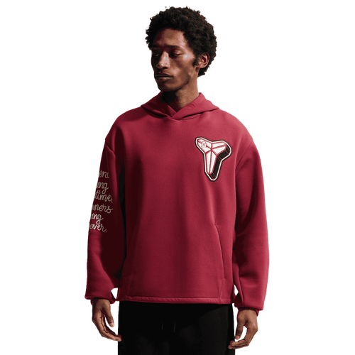  - Nike Kobe Dri-FIT SC Fleece Pullover Hoodie - Red/White