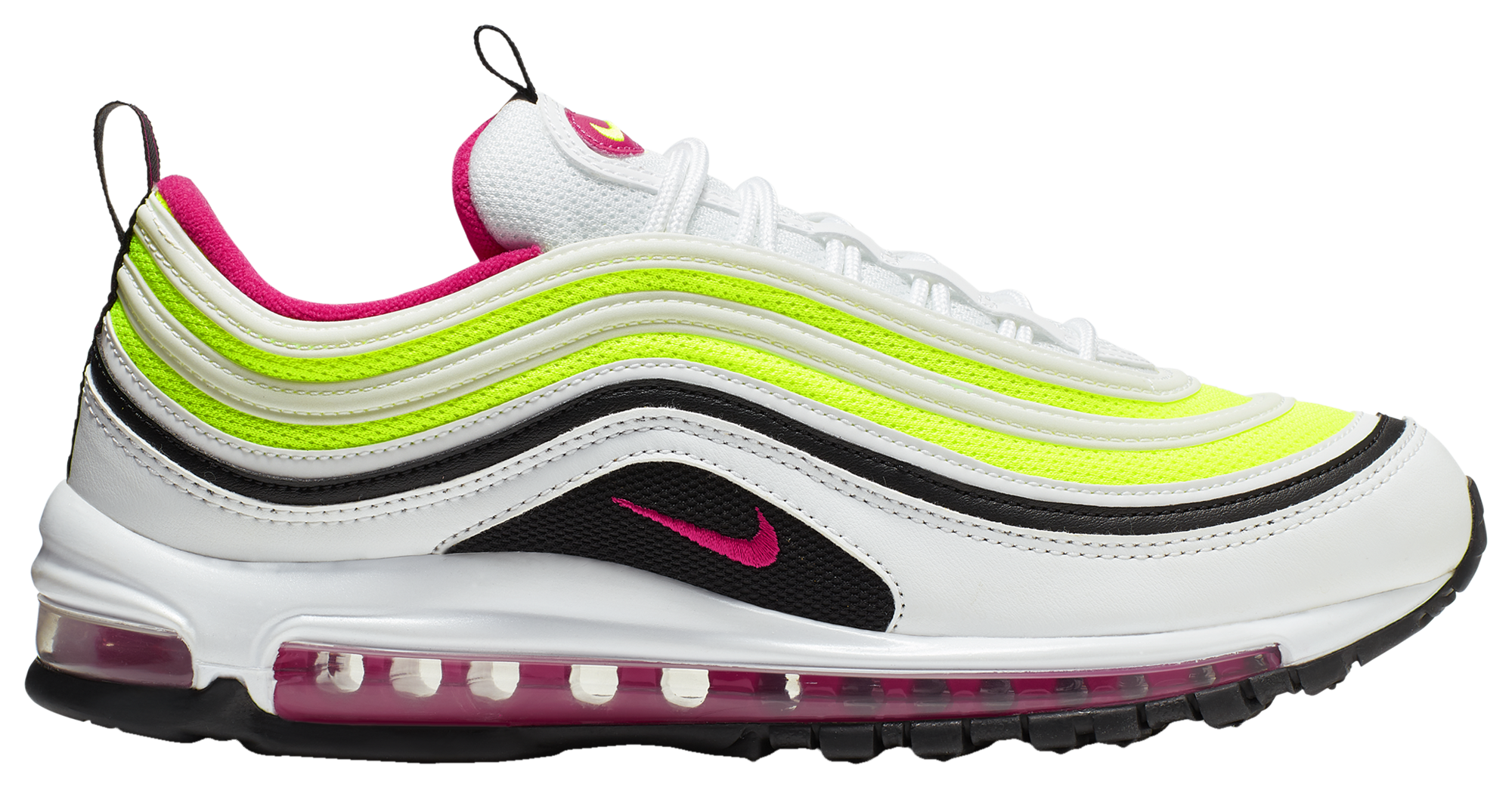 nike 97 green and pink