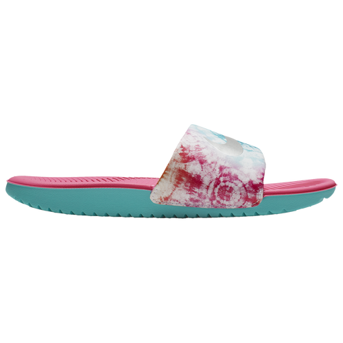 

Boys Nike Nike Kawa Slide - Boys' Grade School Shoe Fuschia/Platinum Size 07.0