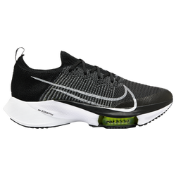 Men's - Nike Air Zoom Tempo Next% Flyknit - Black/White/Volt