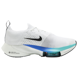 Mens - Nike Tempo Next% - White/Flash Crimson/Hyper Violet