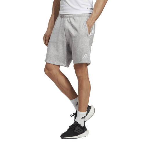 Adidas Originals Mens Adidas Tiro 23 Fleece Shorts In Grey/white