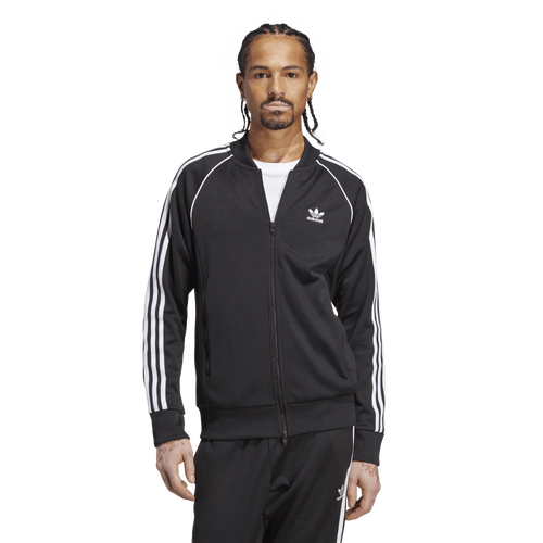 Tropezón mármol Nacional Adidas Originals Mens Adicolor Superstar Track Jacket In Black/white |  ModeSens