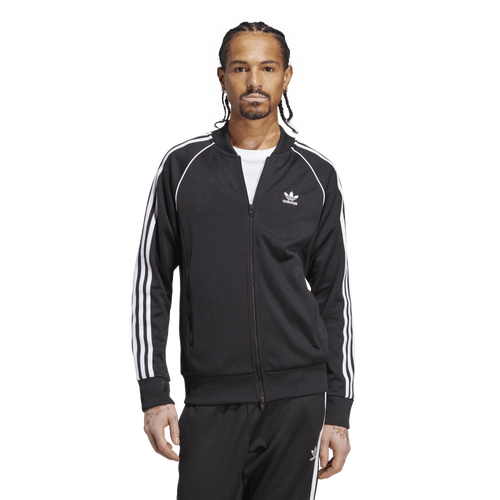 Adidas Originals Mens  Adicolor Superstar Track Jacket In Black/white