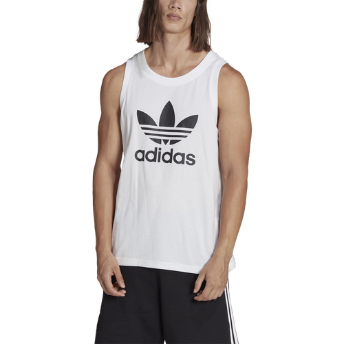 

adidas Originals Mens adidas Originals Adicolor Classics Trefoil Tank Top - Mens White Size XS