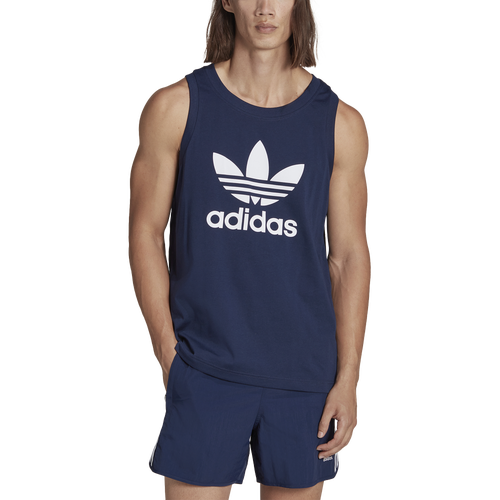 

adidas Originals Mens adidas Originals Adicolor Classics Trefoil Tank Top - Mens Night Indigo Size XXL