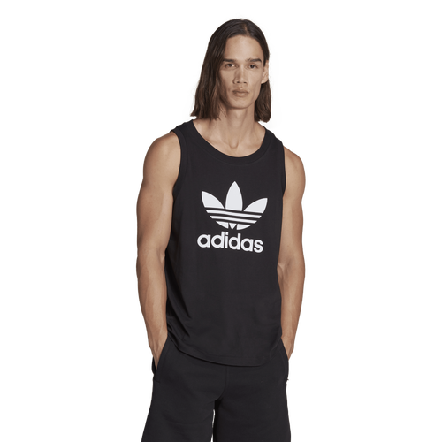 

adidas Originals Mens adidas Originals Adicolor Classics Trefoil Tank Top - Mens Black Size XS