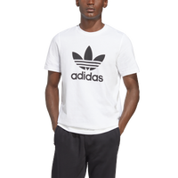 Adidas Black Originals Trefoil Men's White T-Shirt