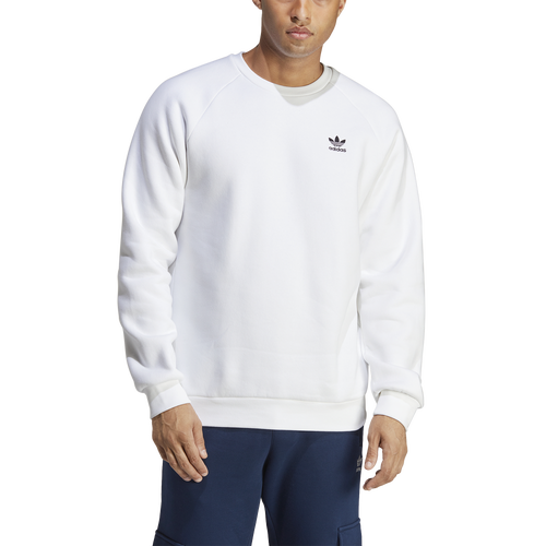 

adidas Mens adidas Essential Crew - Mens White/Black Size XL