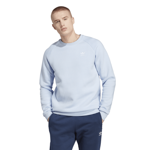 

adidas Mens adidas Essential Crew - Mens Blue/White Size XL