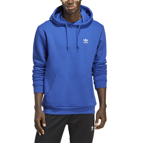 

adidas Originals Mens adidas Originals Essentials Hoodie - Mens Semi Lucid Blue/White Size M