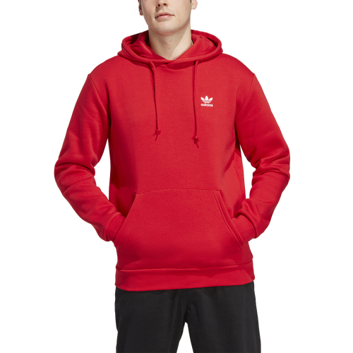 

adidas Originals Mens adidas Originals Essentials Hoodie - Mens Better Scarlet/White Size L